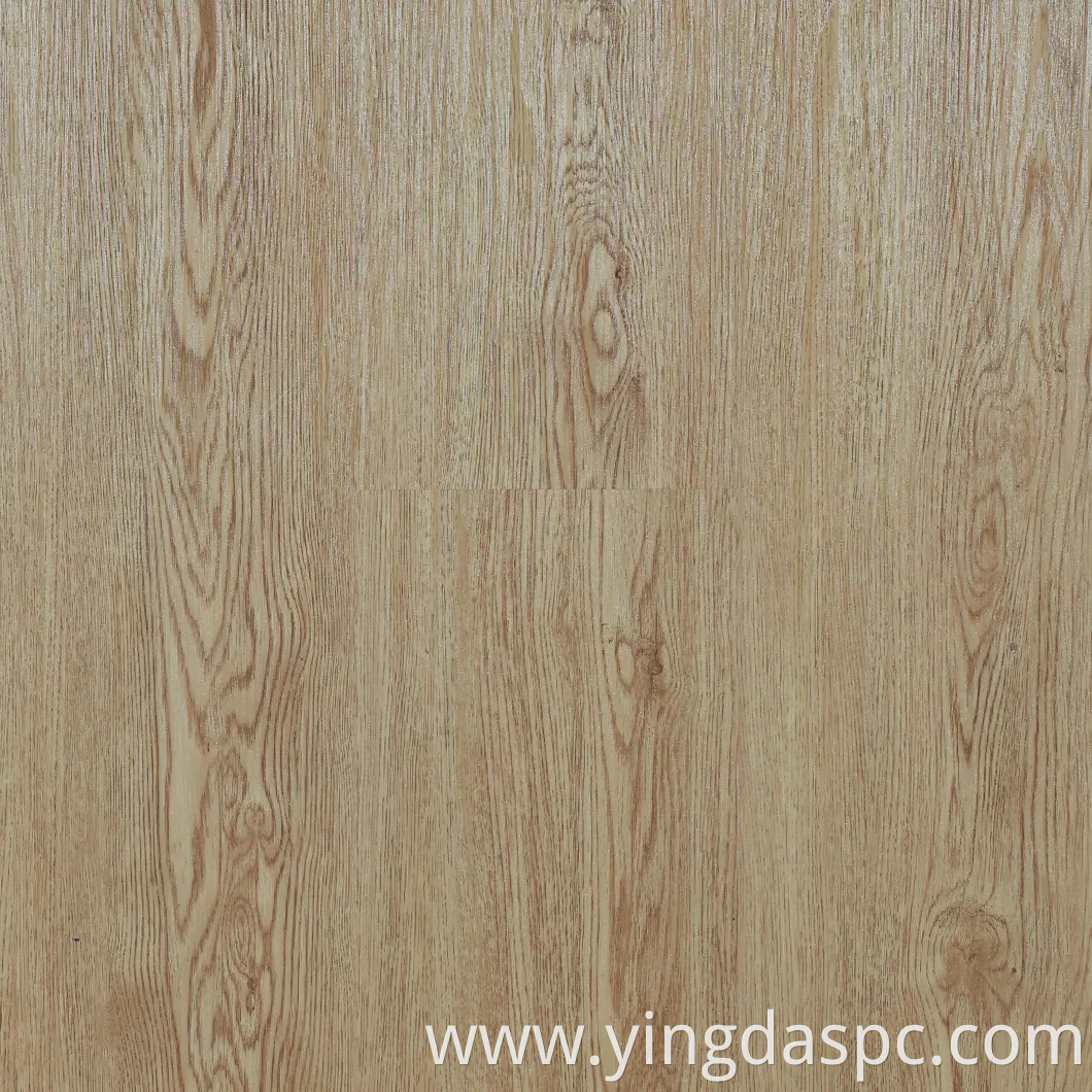 Commercial Wood Vinyl Plank Floating Fire Resistant Spc Flooring